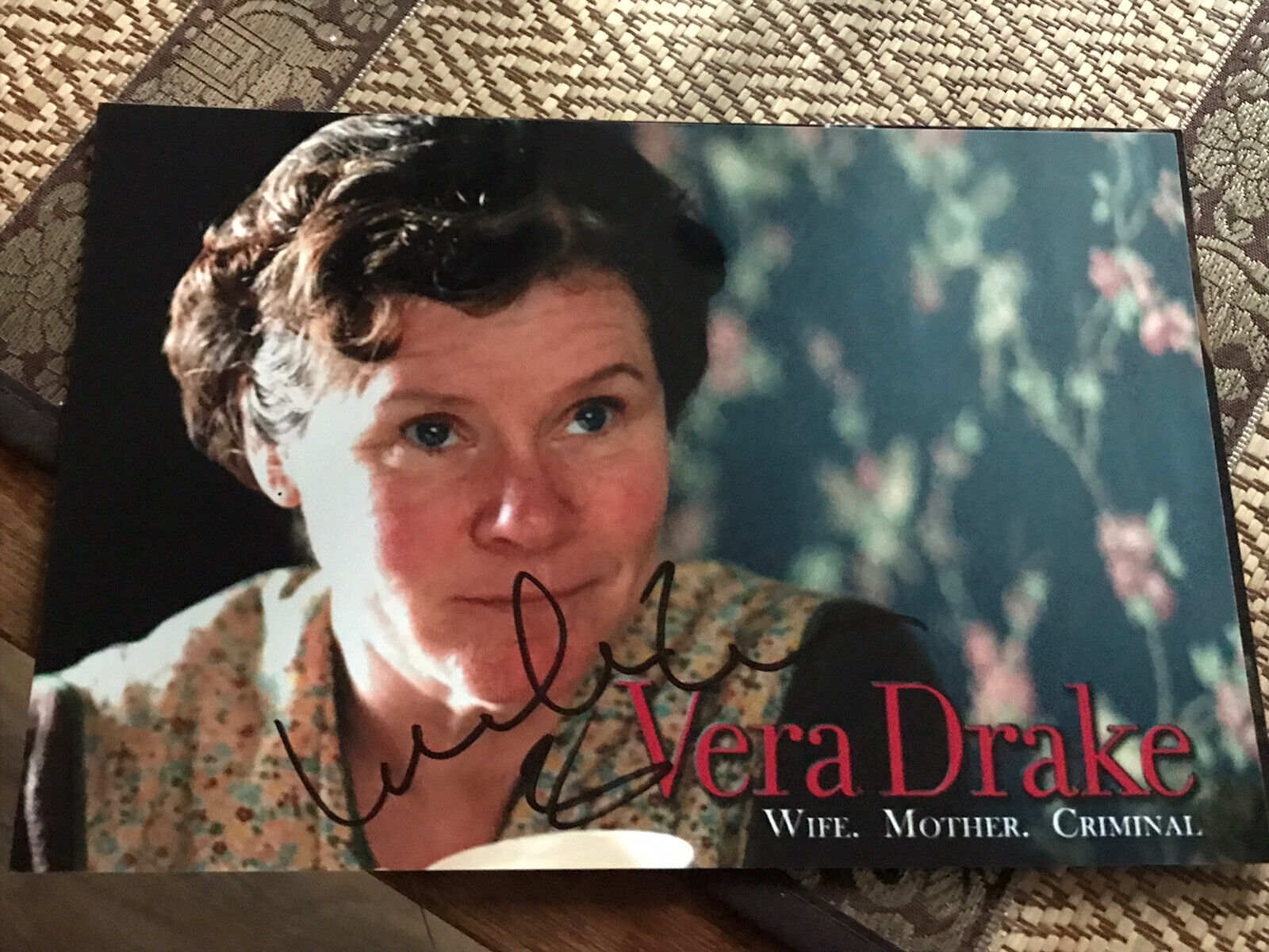 Imelda Staunton Signed Vera Drake 9x6 Photo Poster painting - Umbridge - Harry Potter