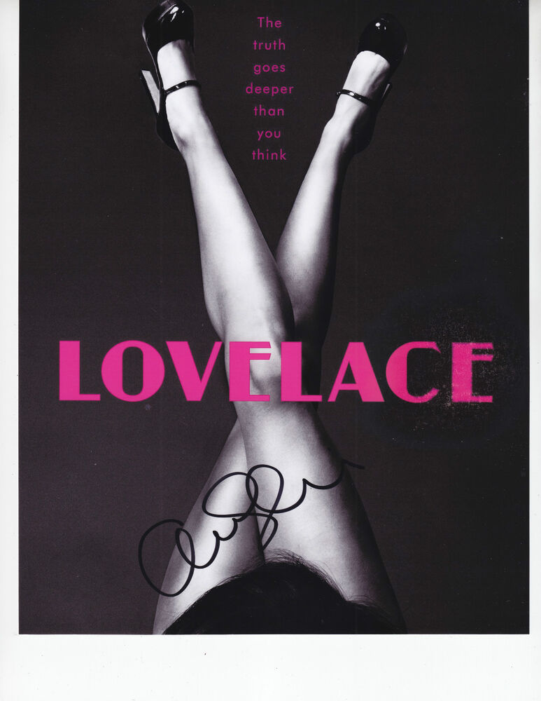 Amanda Seyfried - LOVELACE - signed 8x10