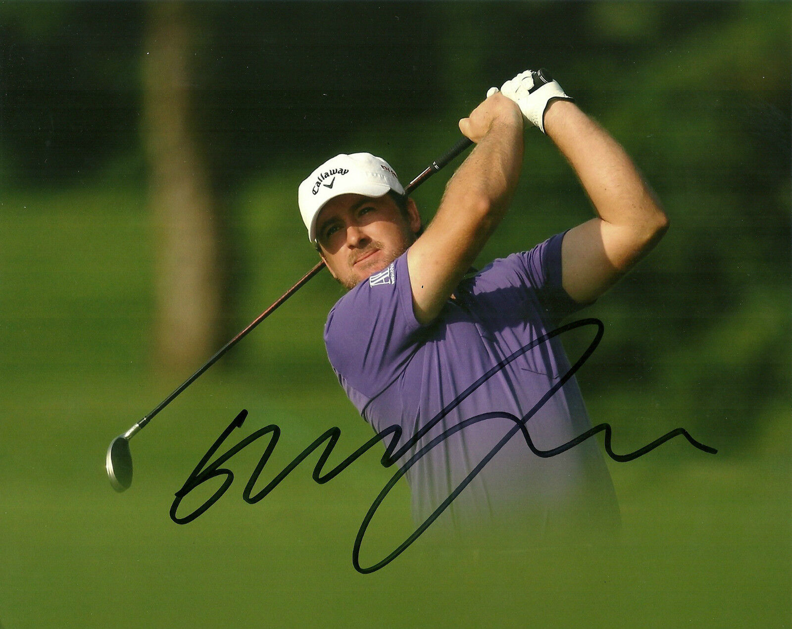 NORTHERN IRELAND GRAEME McDOWELL HAND SIGNED PGA GOLF 8X10 Photo Poster painting W/COA