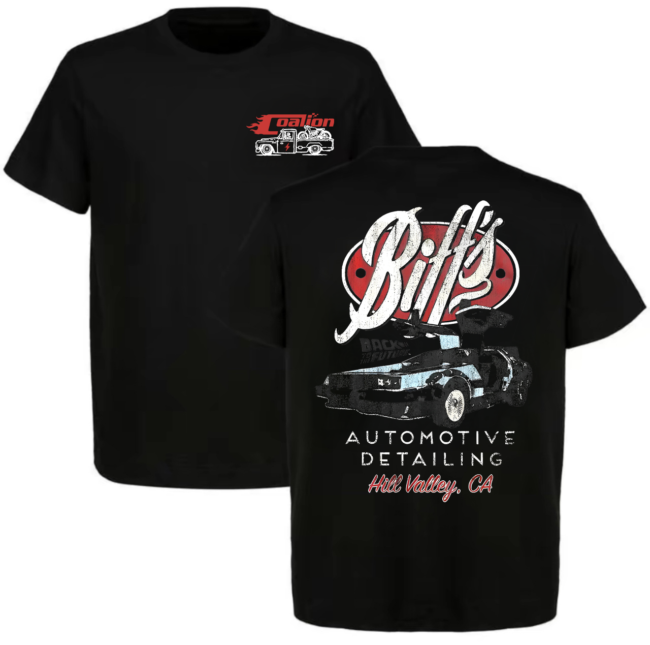 Automotive Detailing Hill Vallage.Ca Printed Men's T-shirt