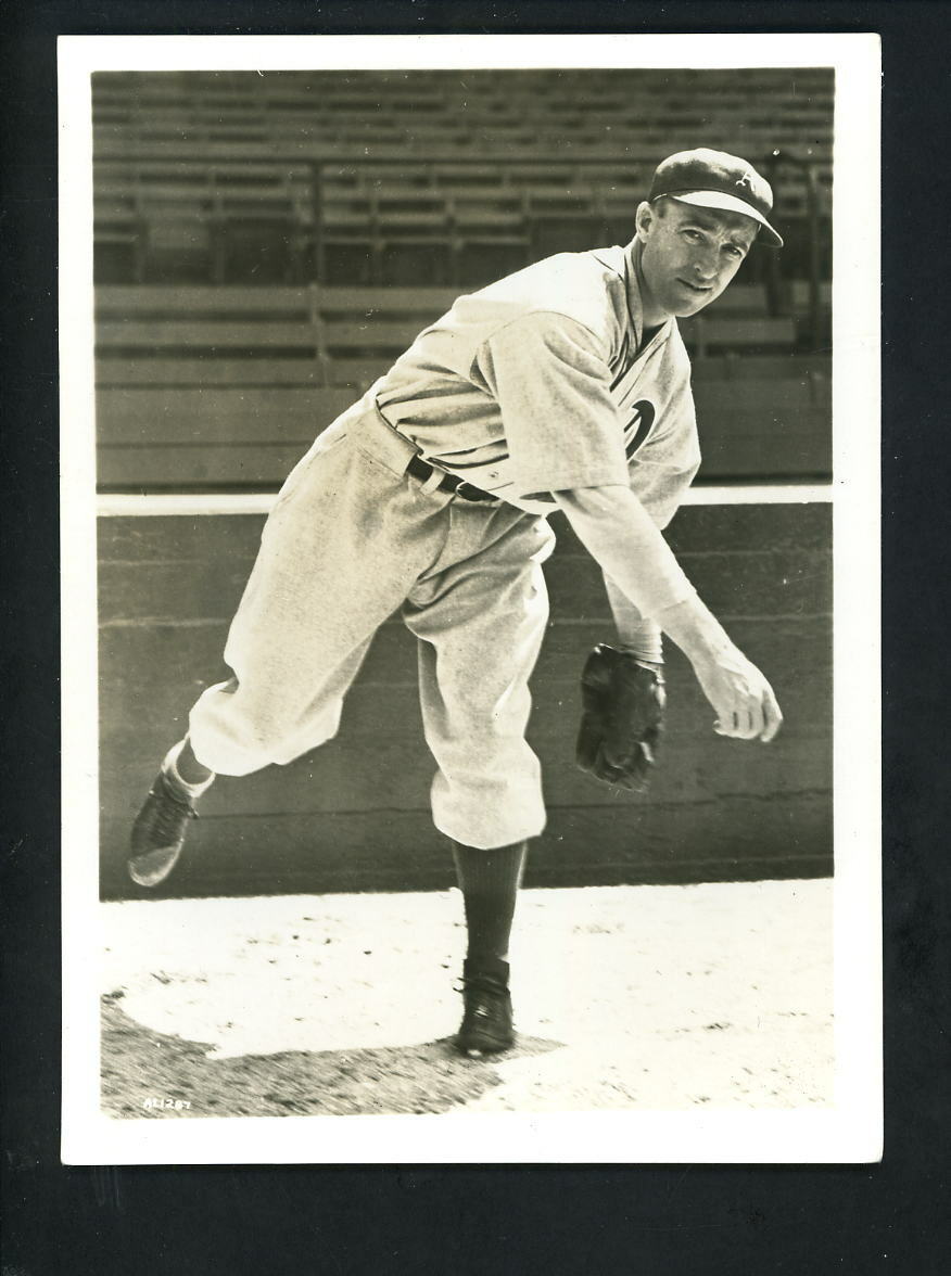 Lynn Nelson circa 1930's Press Original Photo Poster painting Philadelphia A's Athletics