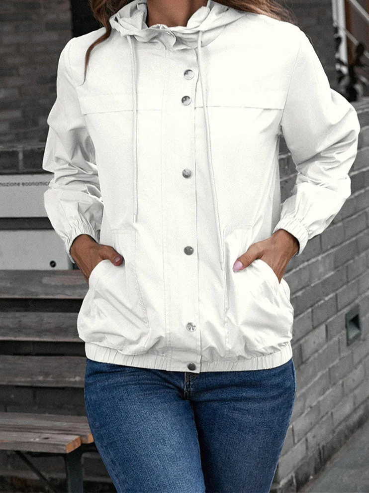Women's Mountaineering Solid Color V-neck Long Sleeve Long Cardigan Sweater Coat
