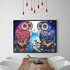 Diamond Painting-DIY Crystal Rhinestone Lovely Owls