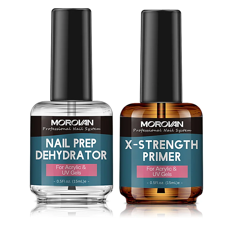Prep Dehydrator & Primer X-strength Kit for Acrylic Nails & UV Gel