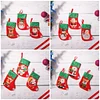 3pcs Christmas Stockings Hanging Pendants - 5D DIY Diamond Crafts