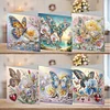 6pcs DIY Butterfly Diamond Art Greeting Cards 5D Rhinestone Arts Birthday Card