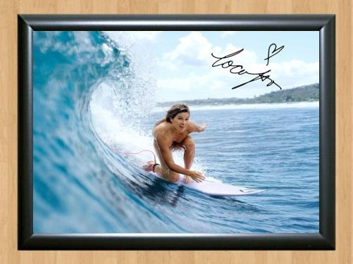 Coco Ho Surfer Surf Nude Signed Autographed Photo Poster painting Poster Print Memorabilia A3 Size 11.7x16.5