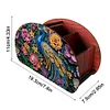 Holzschmuck Pfau - 5d DIY Handwerk Aufbewahrungsbox