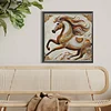 Diamond Painting -DIY Round Drill Mosaic Horse(40x40cm)