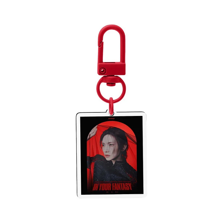 Ateez 2025 World Tour 'In Your Fantasy' Keychain