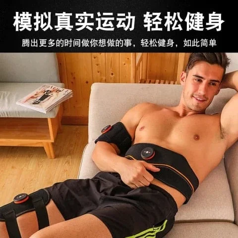 pornhint Pornhint ABS Muscle Stimulator Muscle Stimulation Belt  Trainer EMS Stimulating Abdominal Toning Belts Training Fitness Workout Men Women