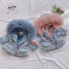 Kid Baby Girl Winter Denim Jacket Denim Coat