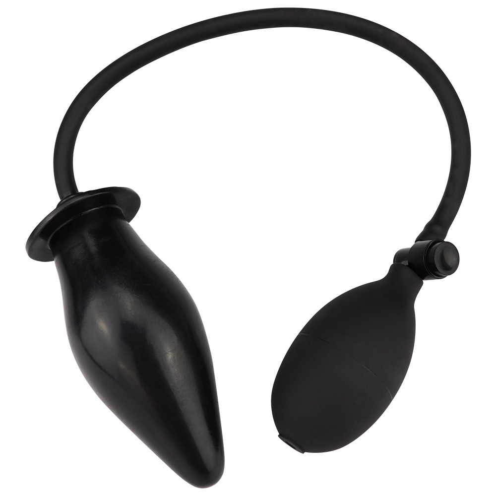 Inflatable Bum Stretcher - Pump-action Anal Plug 