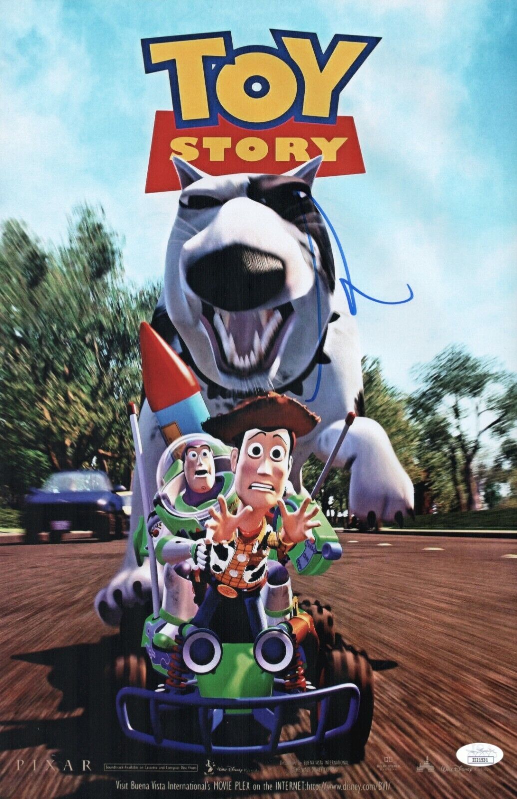 TIM ALLEN Signed TOY STORY 11x17 Photo Poster painting Autograph BUZZ Lightyear JSA COA Cert