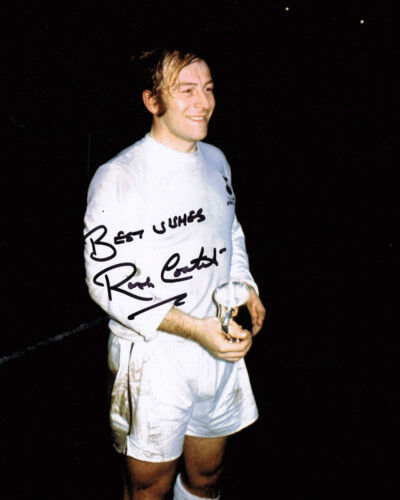 Ralph Coates HAND SIGNED Tottenham FC 10x8 Photo Poster painting AFTAL