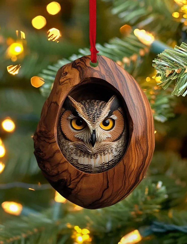 Forest Animal Christmas Ornament