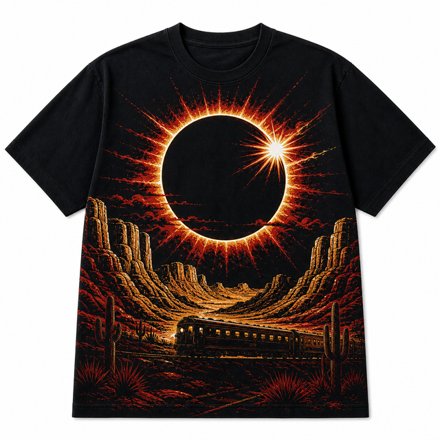 Eclipse Canyon Cotton T-Shirt