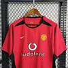 2002/2004 Retro Manchester United Home Football Shirt 1:1 Thai Quality