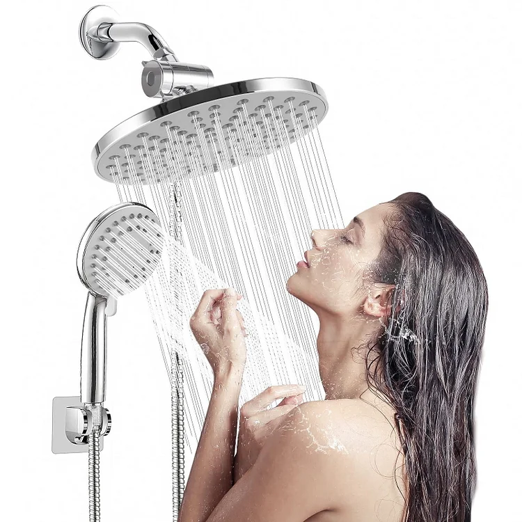 Rainfall Showerhead and Handheld Shower