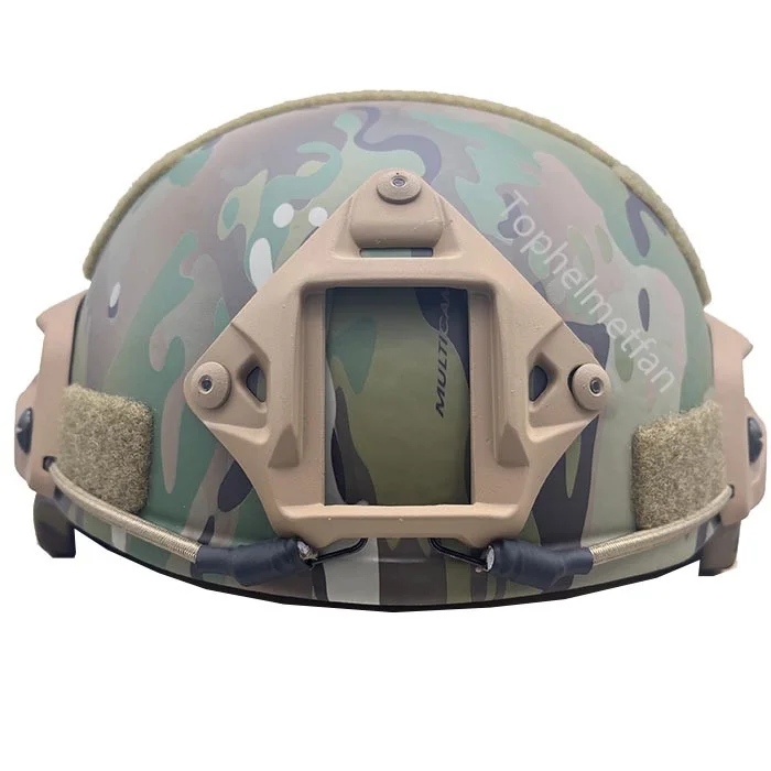 Camouflage Military Tactical Helmet Mich 2000 Aramid GA NIJ Level IV Tophelmetfan Ballistic Helmets