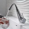 Pull-Out Faucet Bathroom Basin Copper Wash Hand Wash Bathroom Cabinet Hot And Cold Dual Use