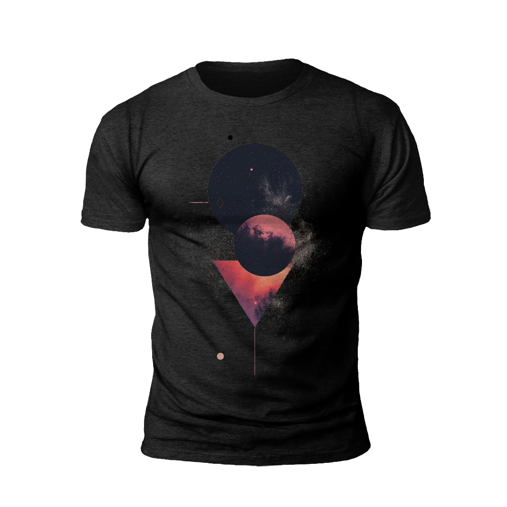 Galactic Triad: The Space Inspired T-Shirt