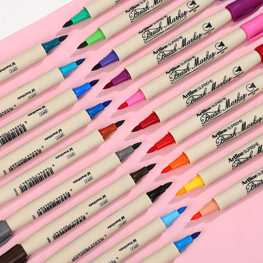 저널세이 20 컬러 재팬 아트라인 컬러 페인팅 브러시 펜