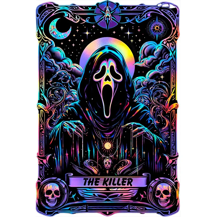 Halloween Killer - Full Round - Diamond Painting(40*60cm)
