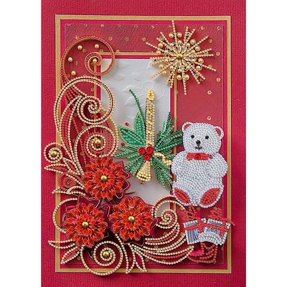Flower - Partial Drill - Special Diamond Painting(30*40cm)