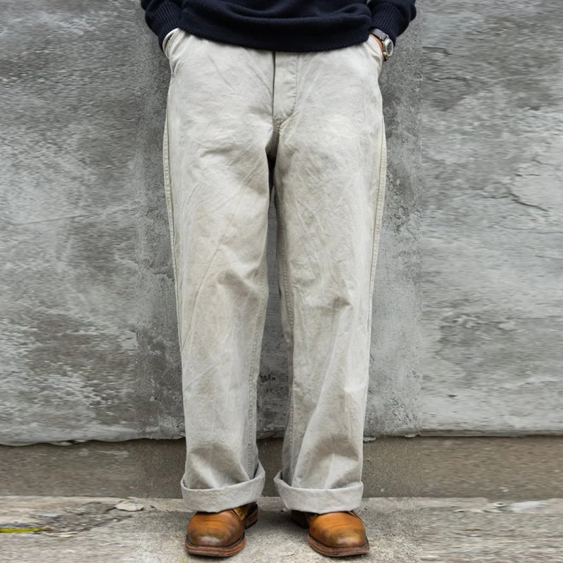 40's Swedish Army Vintage Casual Pants