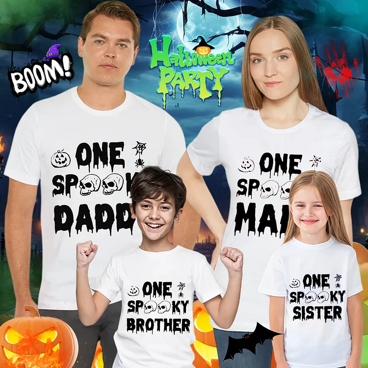 Halloween Parent-chlid T-shirt-BSLY0048