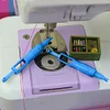 >SALE<Sewing Machine Tools Compact Manual Needle Threader Embroidery Tool (Blue)