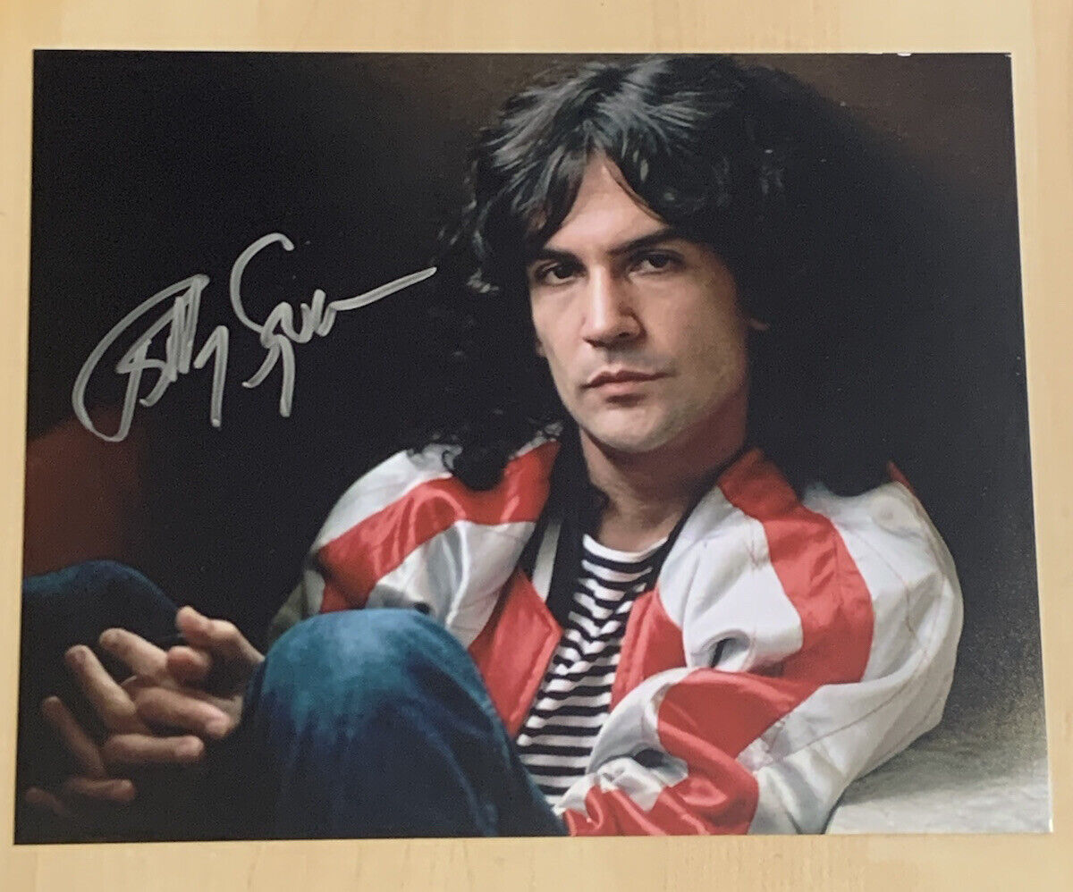 BILLY SQUIER HAND SIGNED 8x10 Photo Poster painting AUTOGRAPHED LEGENDARY SINGER COA