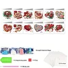 12Pcs Valentines Day Heart DIY Diamond Painting Greeting Cards for Adults Gifts