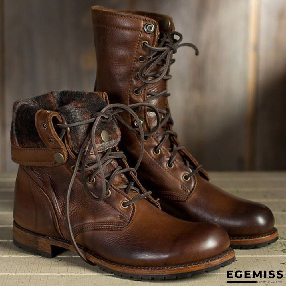 Autumn and Winter Men's Boots Shoes Boot Knight Boots | EGEMISS