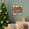 Diamond Painting-DIY Crystal Rhinestone Xmas Train(40*40 CM)