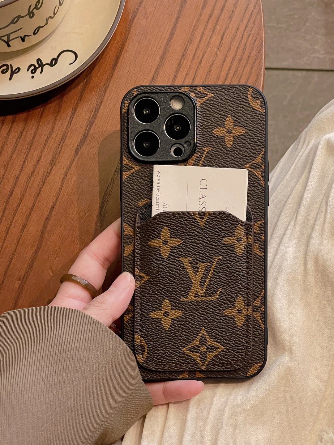 Luxury LV iPhone case