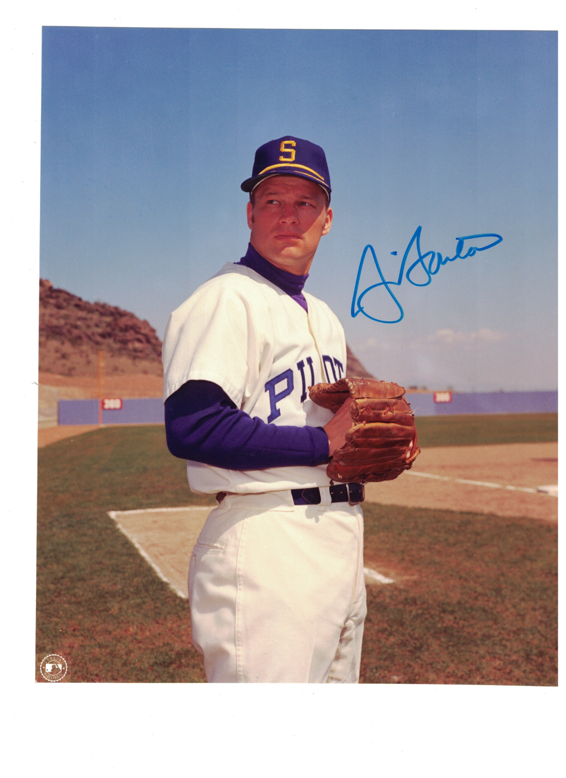 Jim Bouton Seattle Pilots Signed 8 x 10 Photo Poster painting W/Our COA RH1