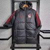 2024 Mexico Black-Red Edge Soccer Long Cotton jacket 1:1 Thai Quality