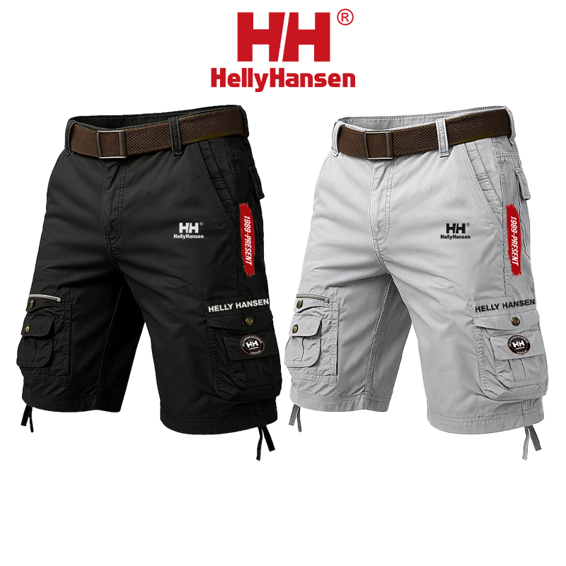 Helly Hansen® Férfi Nyári, Kültéri, Légáteresztő, Többcélú Rövidnadrág, Új (2 db-os csomag)