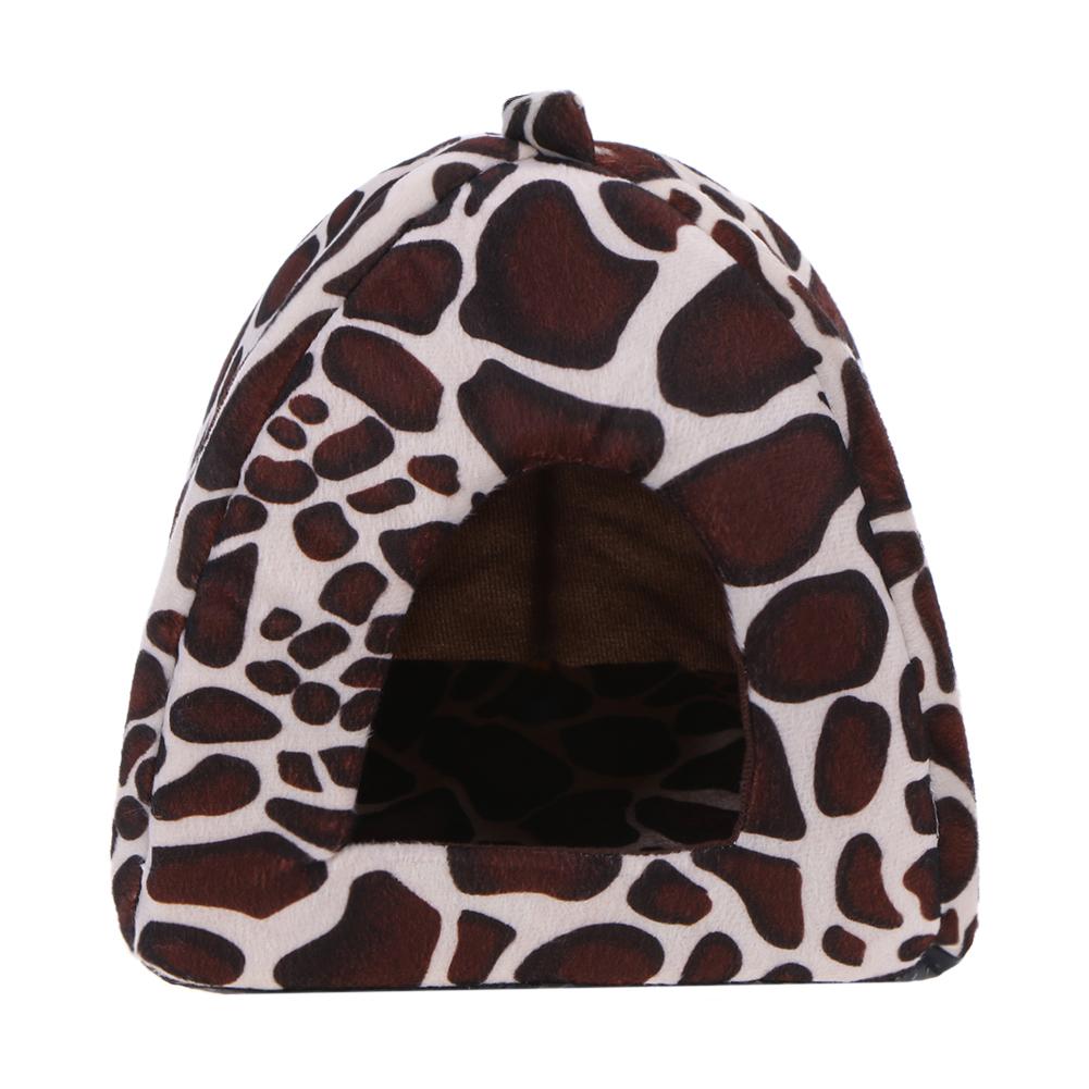 

Cute Strawberry Pet Kennel Washable Dual-Purpose Soft Dog House, Brown, 501 Original