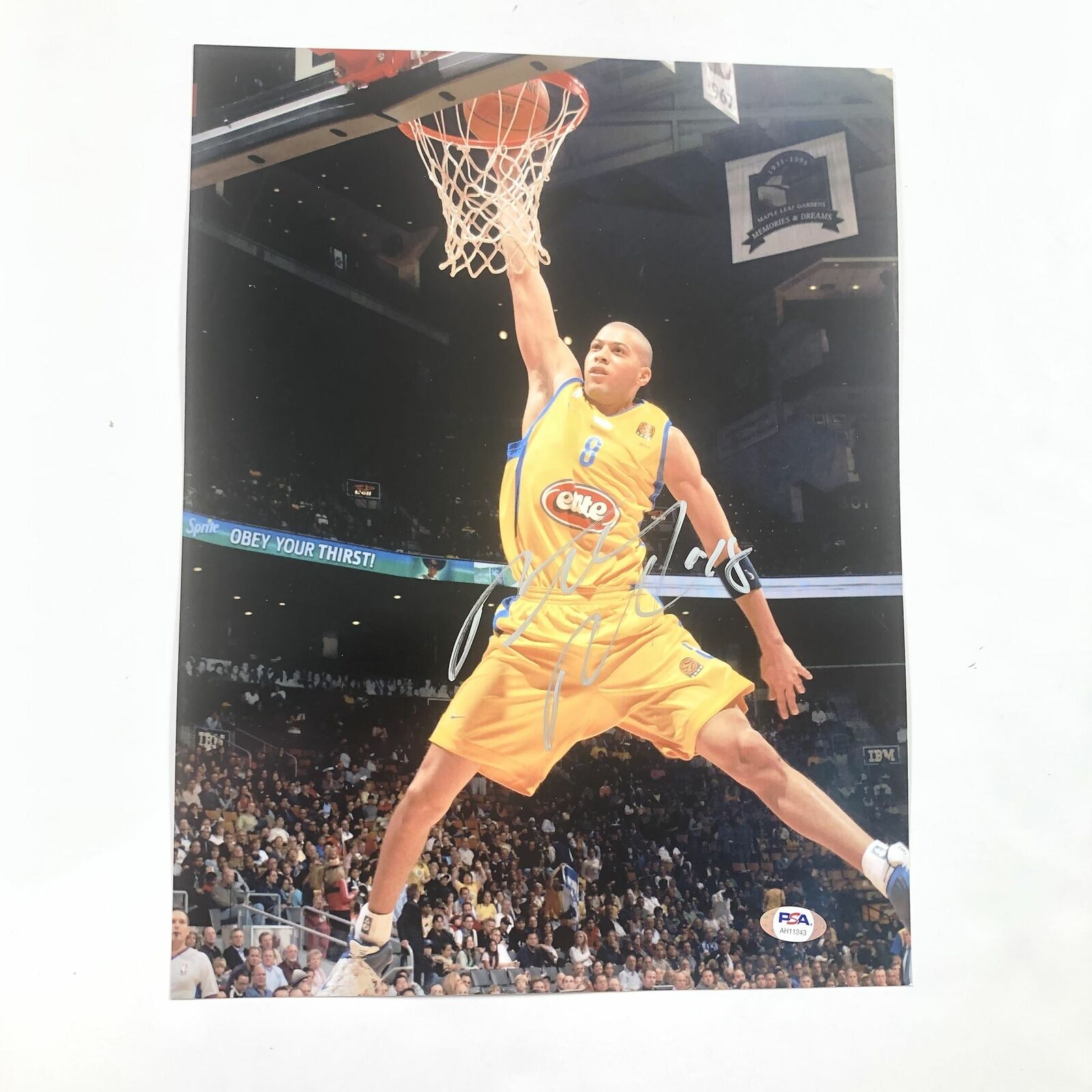 Anthony Parker Signed 11x14 Photo Poster painting PSA/DNA Cleveland Cavaliers Autographed