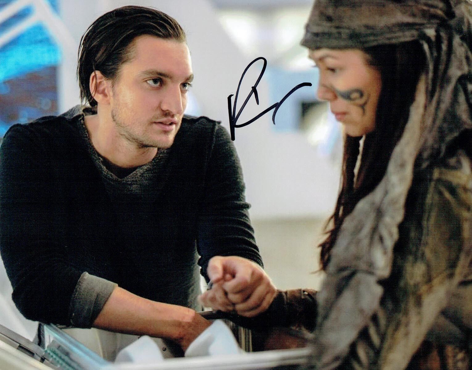 Richard HARMON Signed Autograph The 100 Actor Film 10x8 Photo Poster painting 2 AFTAL COA
