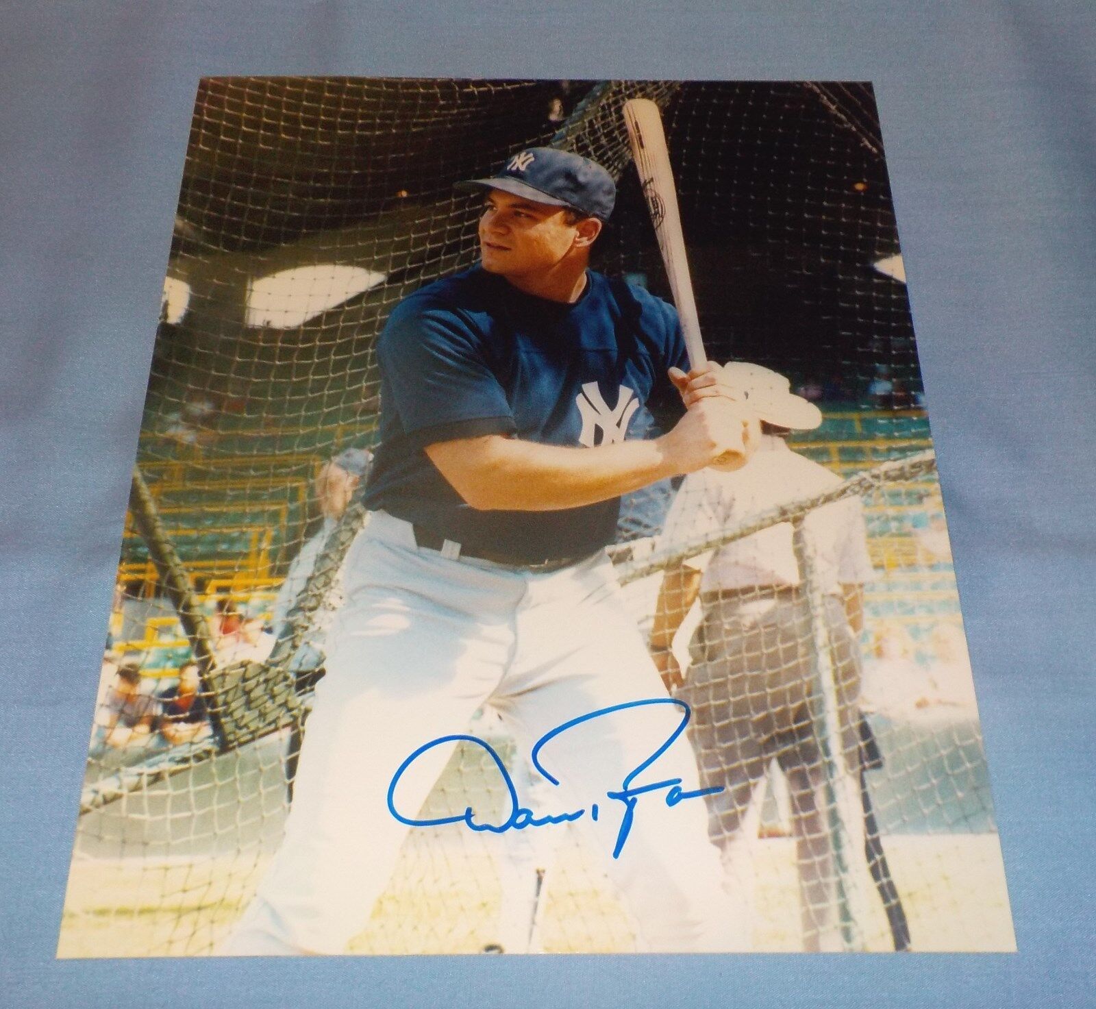 NY Yankees Dan Pasqua Signed Autographed 8x10 Photo Poster painting