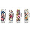 4Pcs Special Shape Butterfly Flower Diamond Painting Bookmark Art Projects