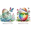 DIY Diamond Painting Acrylic Easter Egg Tabletop Ornament Kit