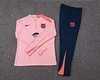 2025/2026 Barcelona Half-Pull Training Suit Pink Jersey Set
