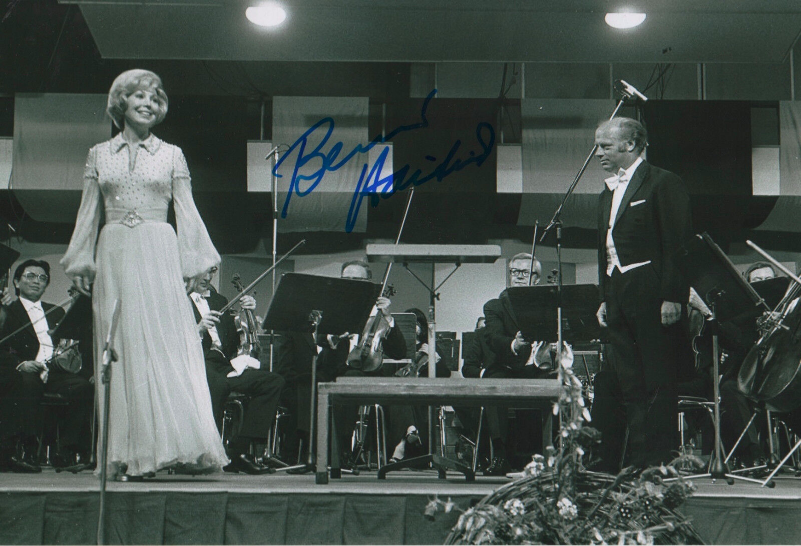 Bernard Haitink Conductor signed 8x12 inch Photo Poster painting autograph