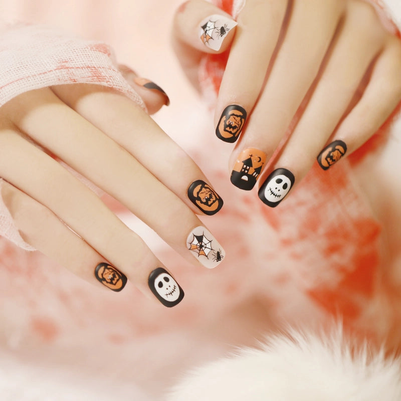 Halloween Cool Style Blood Stains Press-on Nails 1 Set