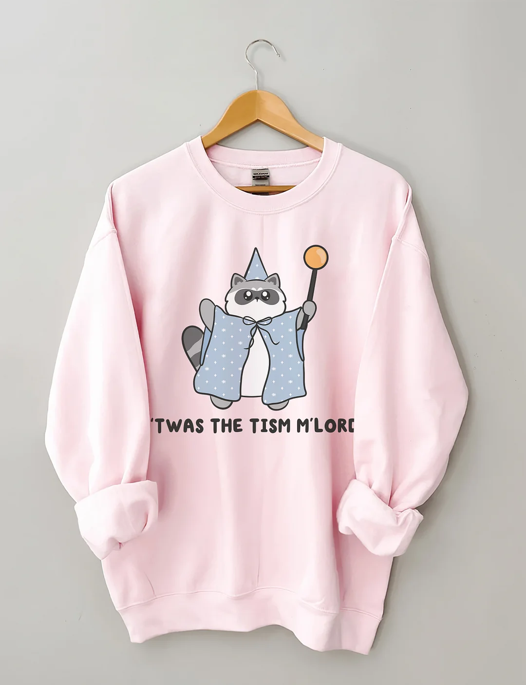 'Twas The Tism M'lord Raccoon Sweatshirt